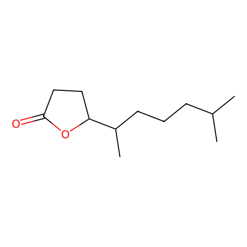 5-(1,5-Dimethylhexyl)dihydrofuran-2(3H)-one structure