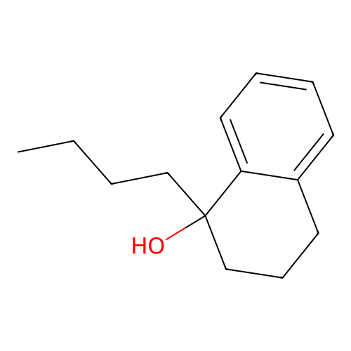 Butyl-1,2,3,4-tetrahydro-1-naphthol structure
