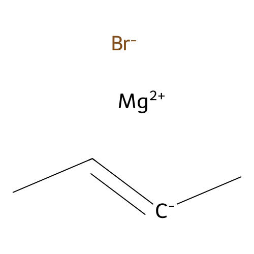 1-Methyl-1-propenylmagnesium bromide structure
