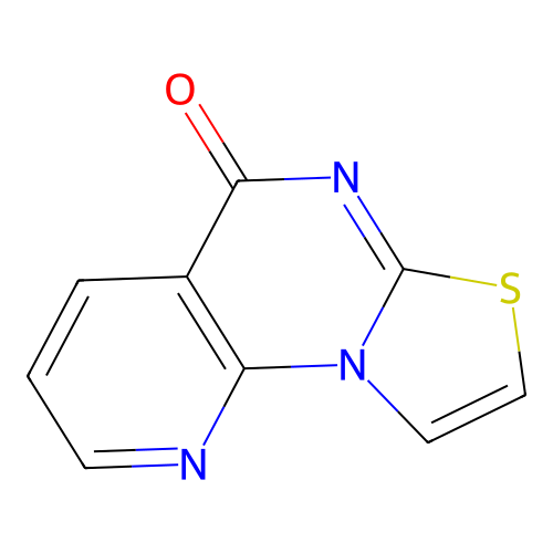 5H-pyrido[3,2-e][1,3]thiazolo[3,2-a]pyrimidin-5-one structure