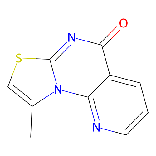 9-methyl-5H-pyrido[3,2-e][1,3]thiazolo[3,2-a]pyrimidin-5-one structure