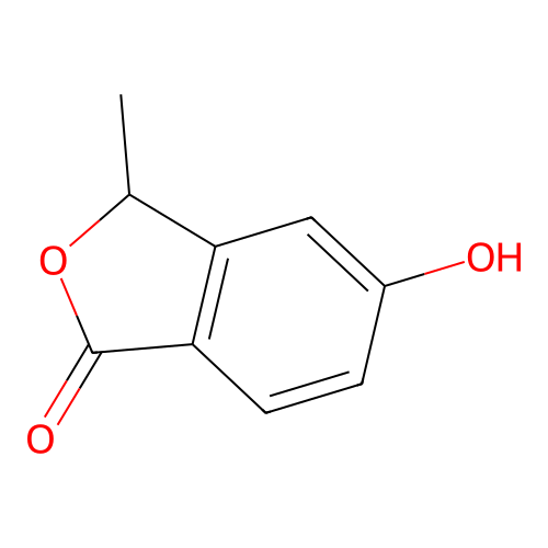 1(3H)-Isobenzofuranone, 5-hydroxy-3-methyl- structure