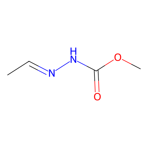 methyl N-[(E)-ethylideneamino]carbamate structure