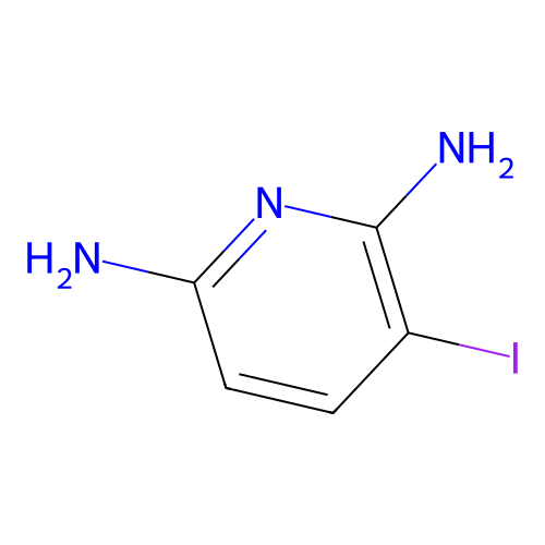 3-碘吡啶-2,6-二胺 structure