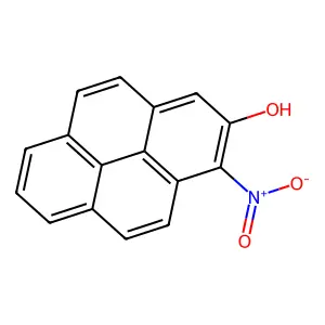 1-Nitropyrene-2-ol structure