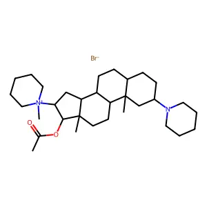 3-(Deacetoxy)vecuronium structure