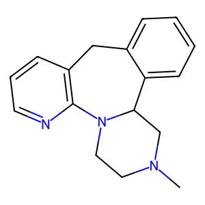 米氮平 structure