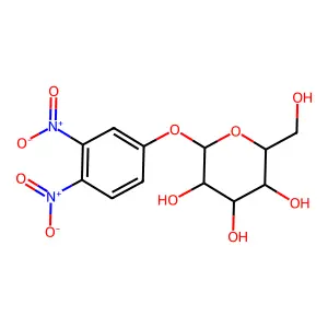 3,4-Dinitrophenyl-beta-galactopyranoside structure