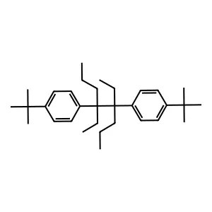 4,5-Diethyl-4,5-bis(4-tert-butylphenyl)octane structure