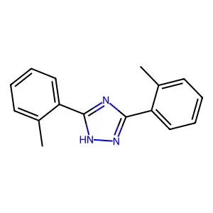 3,5-Bis(o-tolyl)-s-triazole structure