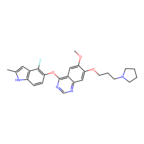 Cediranib structure