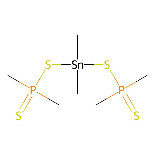 Me2Sn(S2PMe2)2 structure