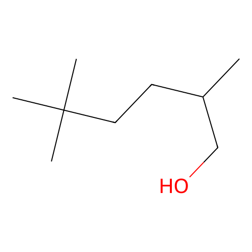2,5,5-Trimethyl-1-hexanol structure