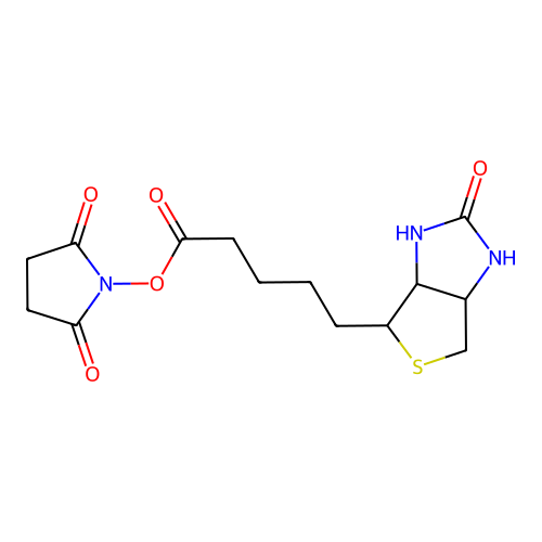 NHS-Biotin structure