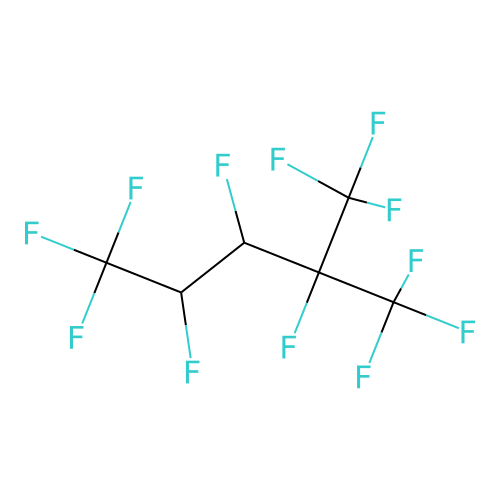 1,1,1,2,3,4,5,5,5-Nonafluoro-2-(trifluoromethyl)pentane structure
