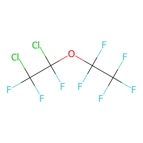1-(1,2-Dichloro-1,2,2-trifluoroethoxy)-1,1,2,2,2-pentafluoroethane structure