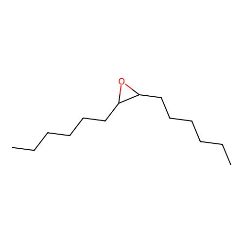 2,3-Dihexyloxirane structure