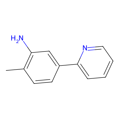 2-Methyl-5-(pyridin-2-YL)aniline structure