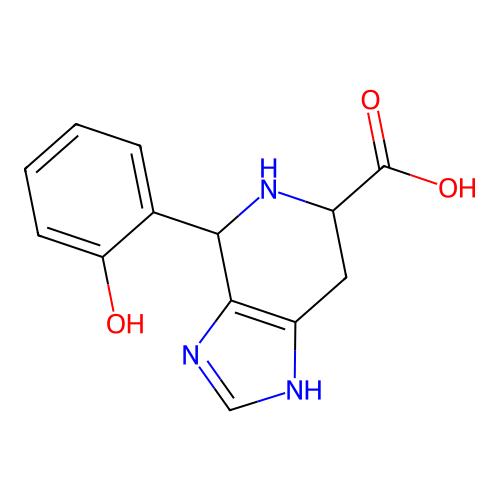 L-Lysine hydrate structure