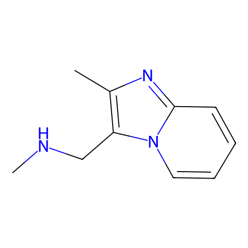 N-Methyl-N-[(2-methylimidazo[1,2-a]pyridin-3-yl)methyl]amine structure