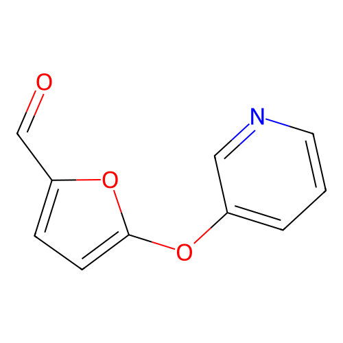 5-(Pyrid-3-yloxy)-2-furaldehyde structure