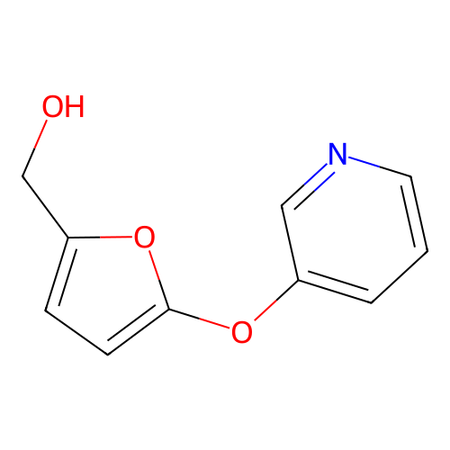 [5-(Pyrid-3-yloxy)-2-furyl]methanol structure