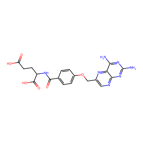 10-Oxaaminopterin structure