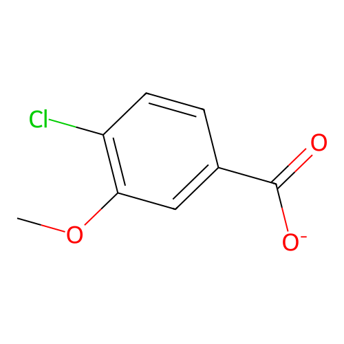4-Chloro-3-methoxybenzoate structure