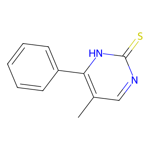5-Methyl-4-phenyl-2-pyrimidinethiol structure