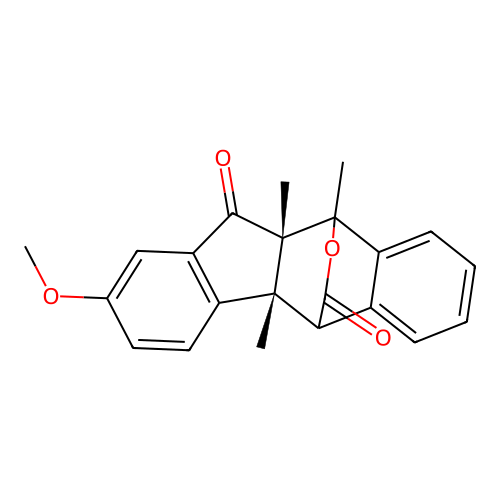 (2R,10S)-6-methoxy-2,10,11-trimethyl-19-oxapentacyclo[9.6.2.02,10.03,8.012,17]nonadeca-3(8),4,6,12,14,16-hexaene-9,18-dione structure
