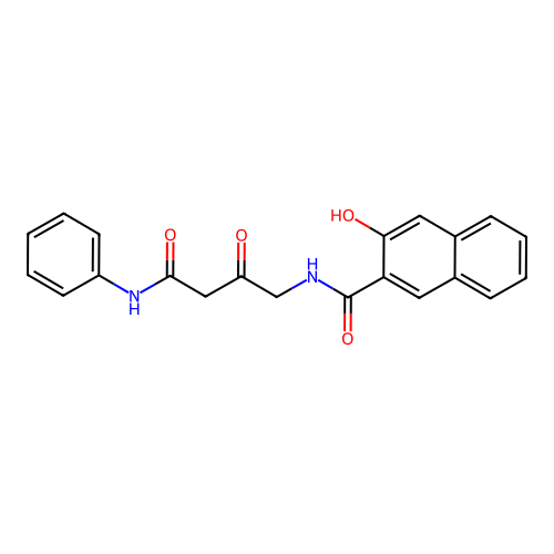 N-(2,4-Dioxo-4-(phenylamino)butyl)-3-hydroxynaphthalene-2-carboxamide structure