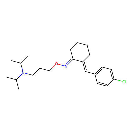 Erocainide structure