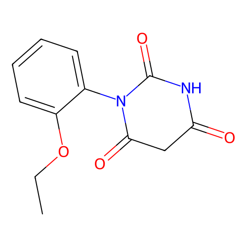 1-(2-Ethoxy-phenyl)-pyrimidine-2,4,6-trione structure
