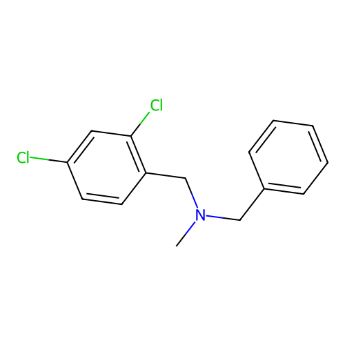 N-benzyl-1-(2,4-dichlorophenyl)-N-methylmethanamine structure