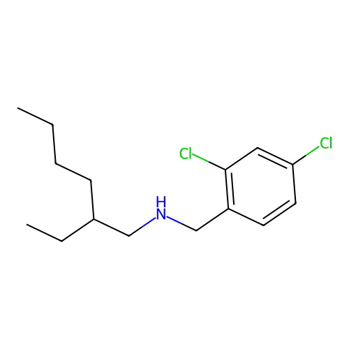 N-(2,4-dichlorobenzyl)-2-ethylhexan-1-amine structure