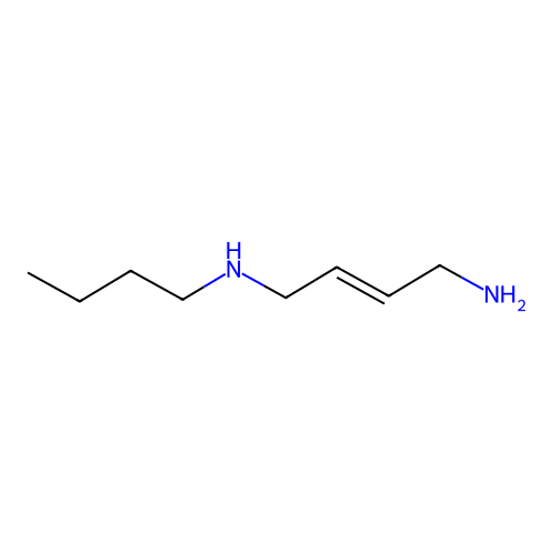2-Butene-1,4-diamine, N-butyl- structure