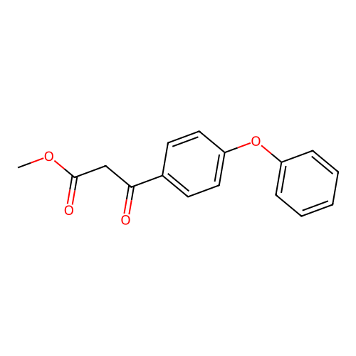 Methyl 3-oxo-3-(4-phenoxyphenyl)propanoate structure