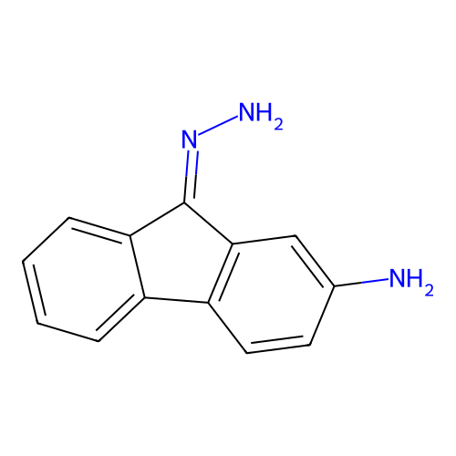 9-Hydrazinylidenefluoren-2-amine structure