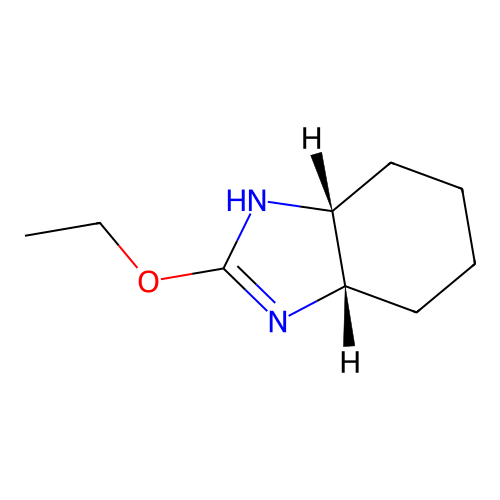 (3aS,7aR)-2-ethoxy-3a,4,5,6,7,7a-hexahydro-1H-benzimidazole structure