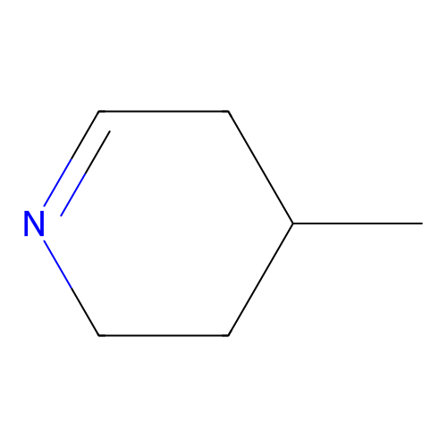 4-Methyl-2,3,4,5-tetrahydropyridine structure