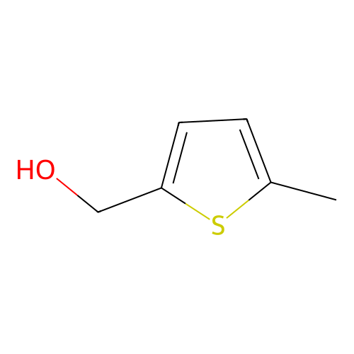 (5-Methylthiophen-2-yl)methanol structure