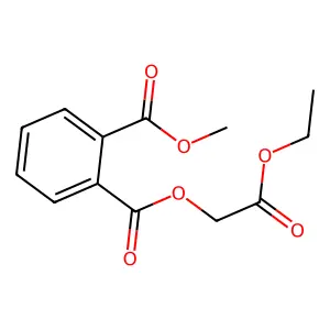 2-O-(3,4-dihydroxybutyl) 1-O-methyl benzene-1,2-dicarboxylate structure