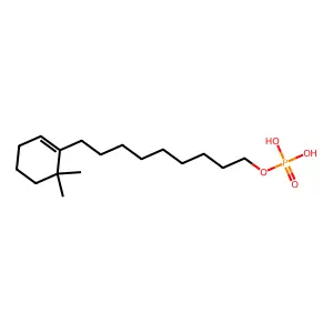 全氢单视黄基磷酸酯 structure