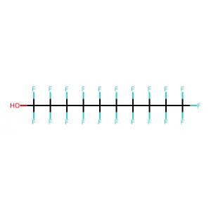 Perfluoro-1-decanol structure