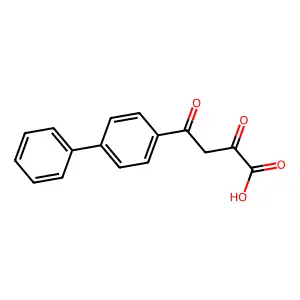(1,1'-Biphenyl)-4-butanoic acid, alpha,gamma-dioxo- structure