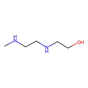 Ethanol, 2-((2-(methylamino)ethyl)amino)- structure