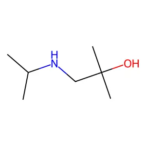 1-Isopropylamino-2-methyl-2-propanol structure