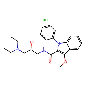 Eproxindine hydrochloride structure