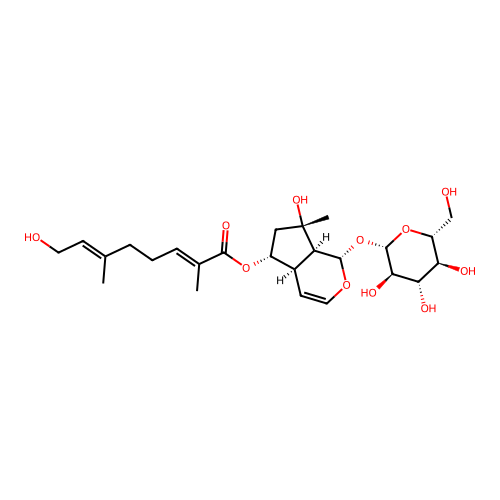 Nemorososide structure