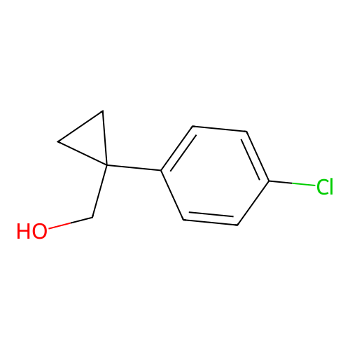 1-(4-Chlorophenyl)-1-Cyclopropanemethanol structure